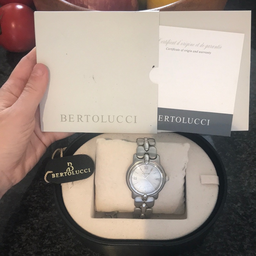 BERTOLUCCI "VIR" CLASSIC QUARTZ STEEL